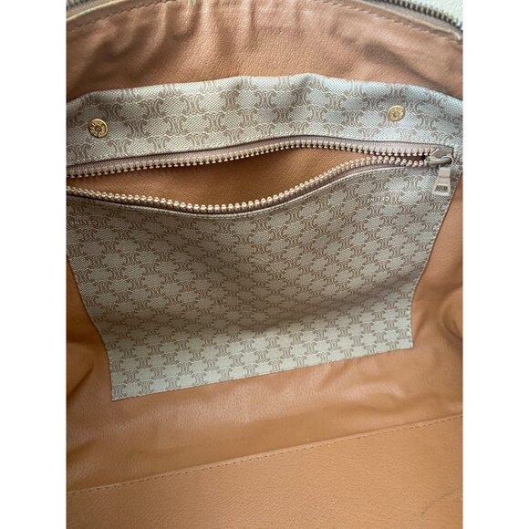 Vintage Céline Macadam Duffle Bag Large Travel Boston Weekender 45cm Unisex - Picture 11 of 16